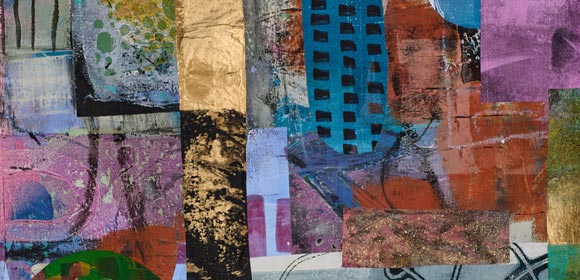 Modelo de impressão de pôster de parede. Arte de pintura abstrata. 